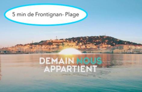 La Perle Bleue, 100 M De La Plage, Parking, Wifi Frontignan Exterior photo